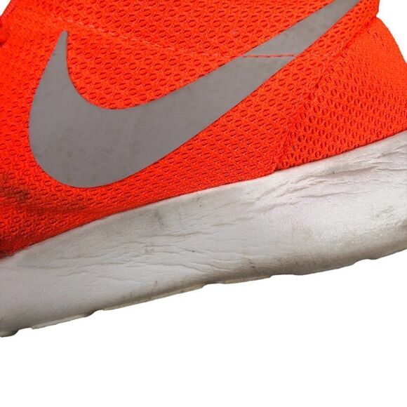 Rare 2012 Nike Roshe Run Total Crimson Gamma Grey Size 12 - Picture 10 of 14